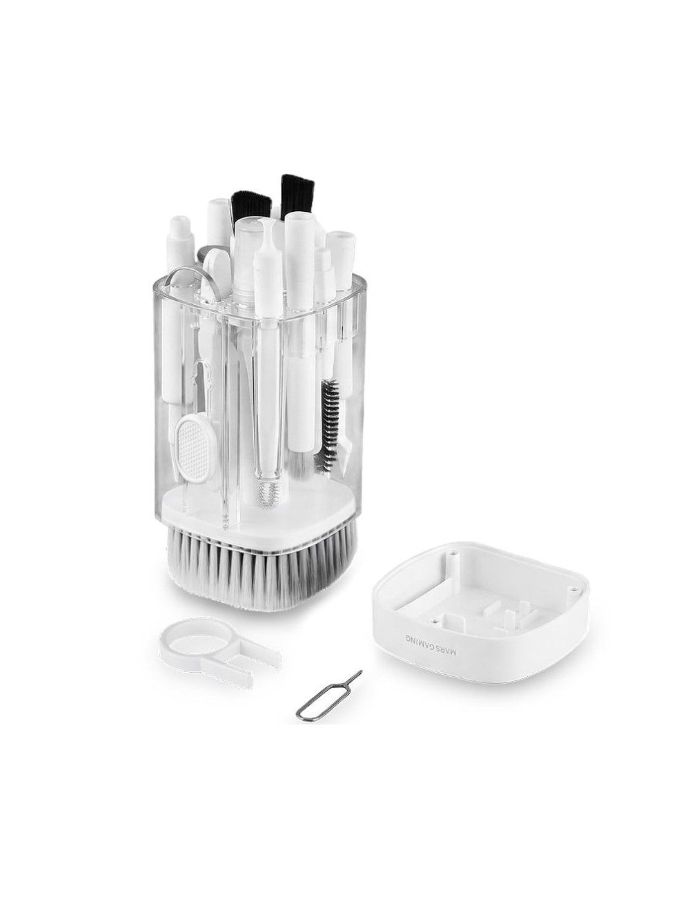Kit de Limpieza Mars Gaming MAKIT/ 21 en 1/ Blanco