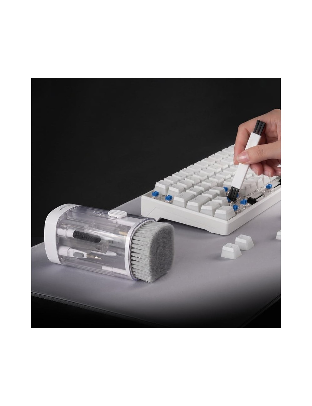 Kit de Limpieza Mars Gaming MAKIT/ 21 en 1/ Blanco
