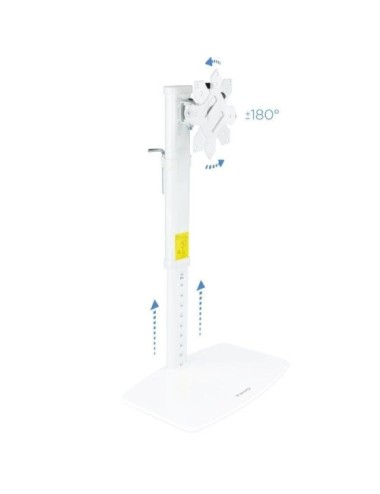 Soporte de Sobremesa para Monitor TooQ DB1127TN-W/ Giratorio/ Inclinable/ hasta 6kg
