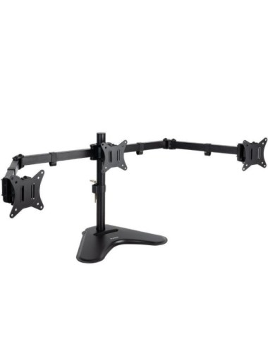 Soporte de Sobremesa para 3 Monitores TooQ DB1704TN-B/ Giratorio/ Inclinable/ hasta 7kg