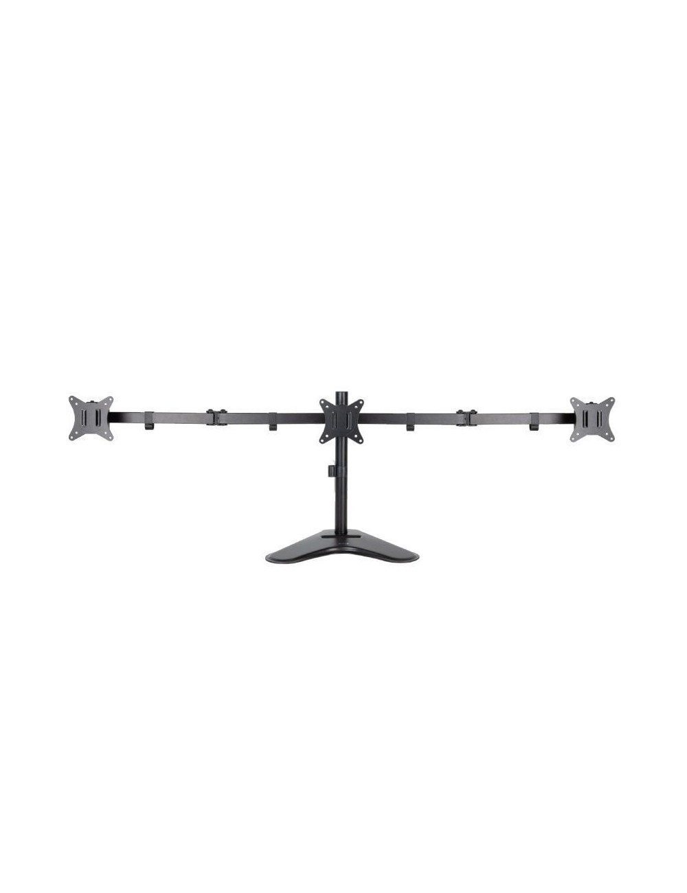 Soporte de Sobremesa para 3 Monitores TooQ DB1704TN-B/ Giratorio/ Inclinable/ hasta 7kg