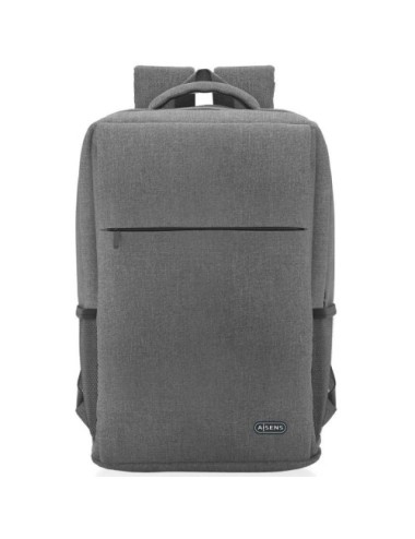 Mochila Aisens ASBG-BP081-GR para Portátiles hasta 17'/ Gris