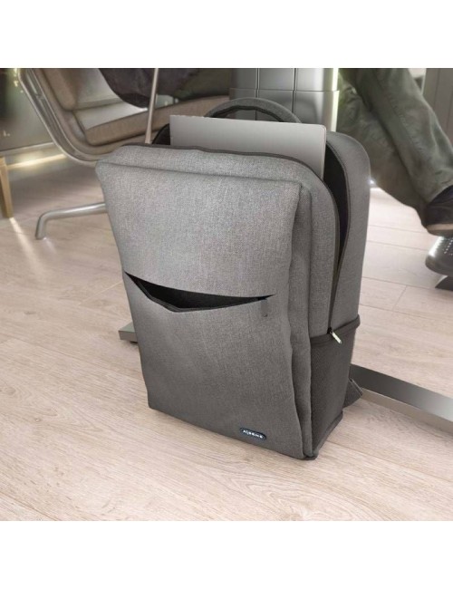 Mochila Aisens ASBG-BP081-GR para Portátiles hasta 17'/ Gris