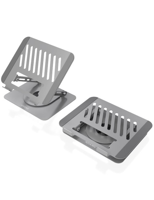 Soporte de Sobremesa Aisens LP5SXL-487 para Portátil de 10-17'/ hasta 3kg