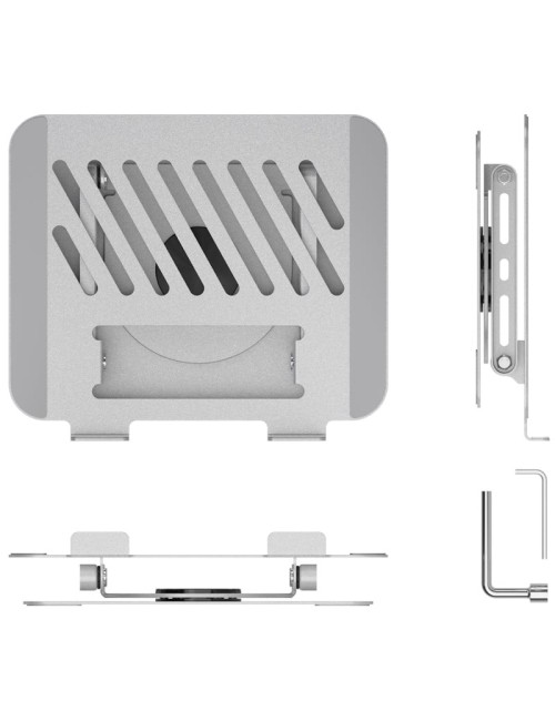 Soporte de Sobremesa Aisens LP5SXL-489 para Portátil de 10-17'/ hasta 3kg