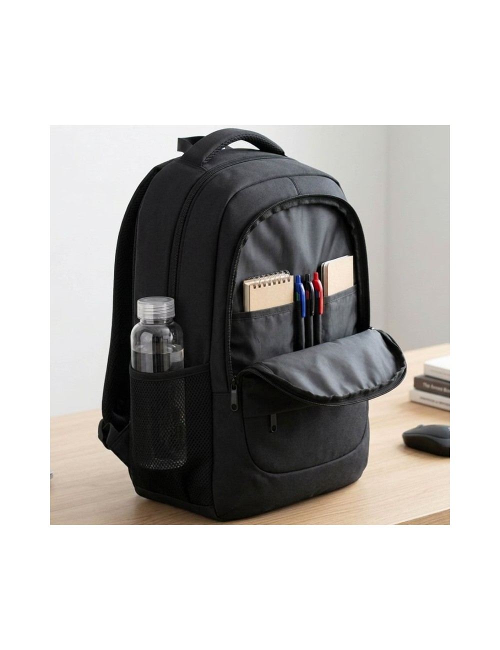 Mochila Subblim City Plus 26L Backpack para Portátiles hasta 16'/ Puerto USB/ Repelente al agua/ Reflectante/ Cinta para Trolley