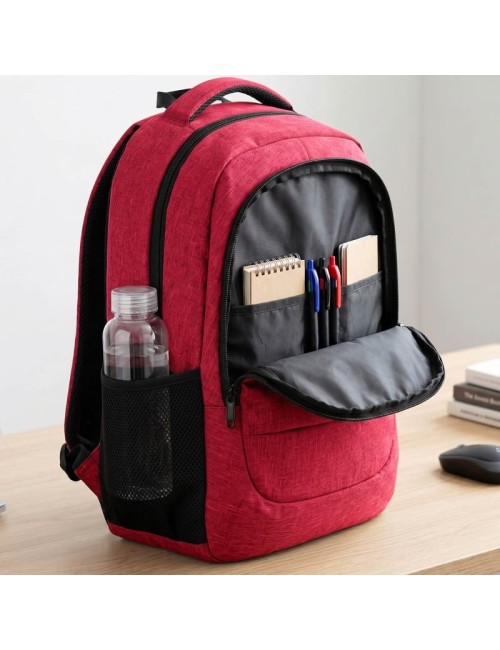 Mochila Subblim City Plus 26L Backpack para Portátiles hasta 15.6'/ Puerto USB/ Repelente al agua/ Reflectante/ Cinta para Troll