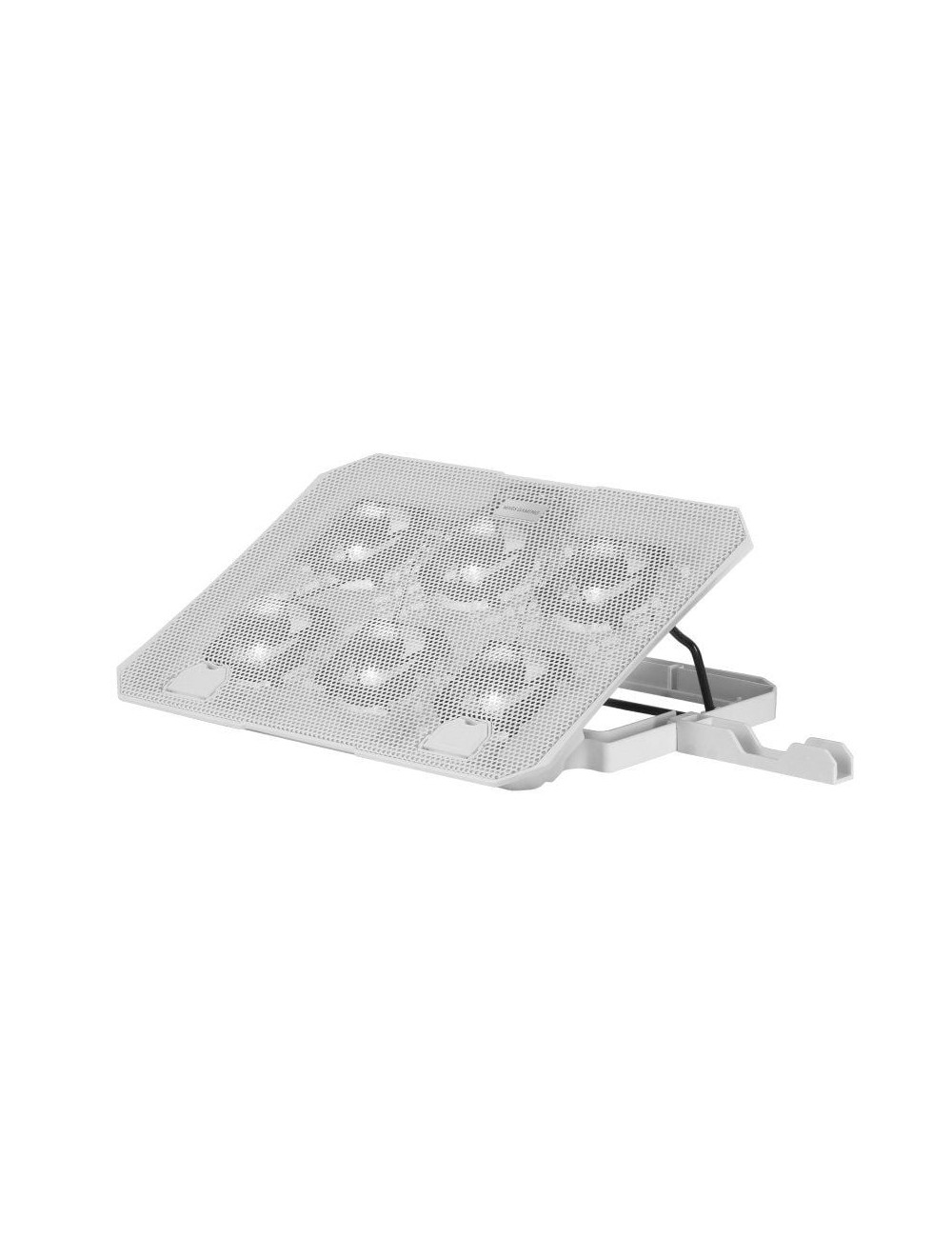 Soporte Refrigerante Mars Gaming MNBC23 para Portátiles hasta 16'/ Iluminación LED