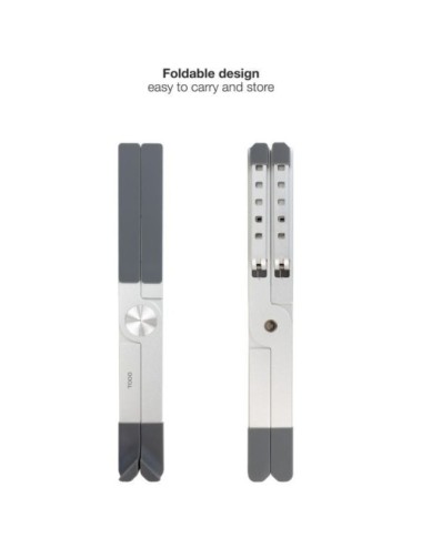 Soporte TooQ TQLRS0036-AL para Portátiles hasta 17.3'