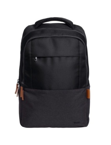 Mochila Trust Lisboa para Portátiles hasta 16'/ 23L/ Negra