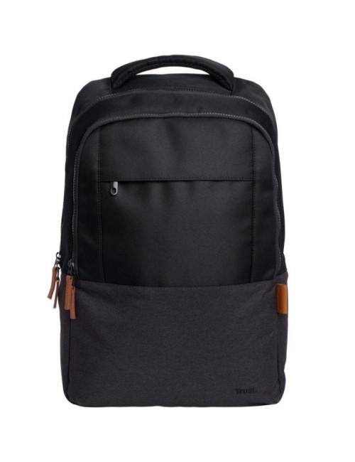 Mochila Trust Lisboa para Portátiles hasta 16'/ 23L/ Negra