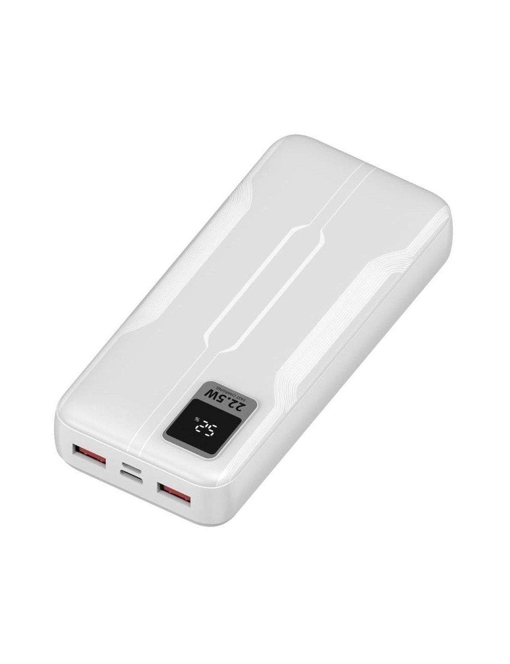 Powerbank 20000mAh Leotec LEPOW20W22W/ 22.5W/ Blanca