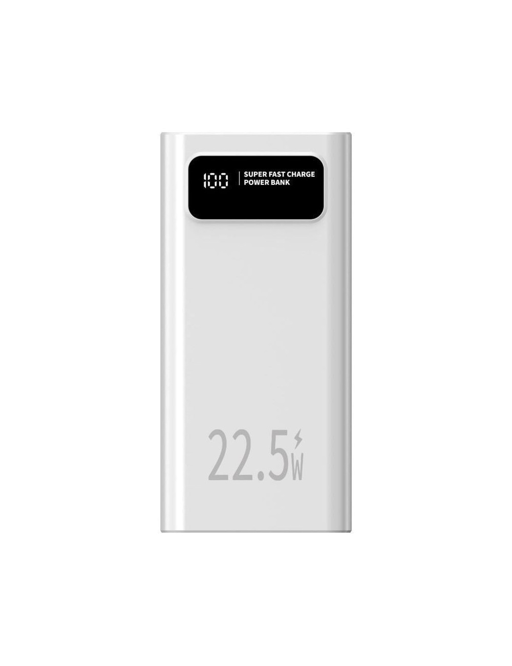 Powerbank 30000mAh Leotec LEPOW30W22W/ 22.5W/ Blanca