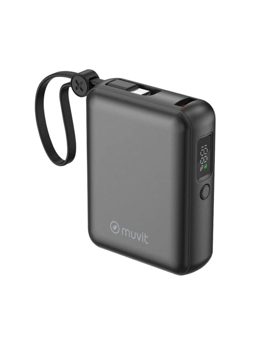 Powerbank 10000mAh Muvit For Change MCCHP0014/ 35W/ Negra