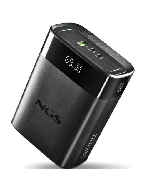 Powerbank 30000mAh NGS TWIX30/ 140W/ Compatible con Portátiles/ Negra