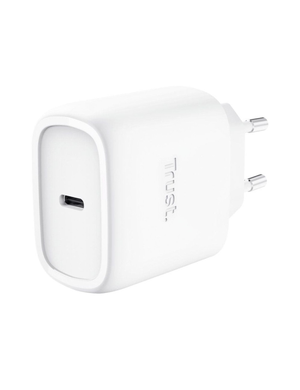 Cargador de Pared GaN Trust Maxo 45W/ 1xUSB Tipo-C/ Incluye Cable USB Tipo-C/ 45W