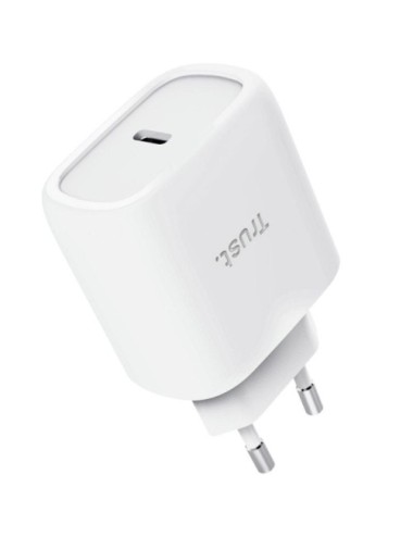 Cargador de Pared GaN Trust Maxo 45W/ 1xUSB Tipo-C/ Incluye Cable USB Tipo-C/ 45W