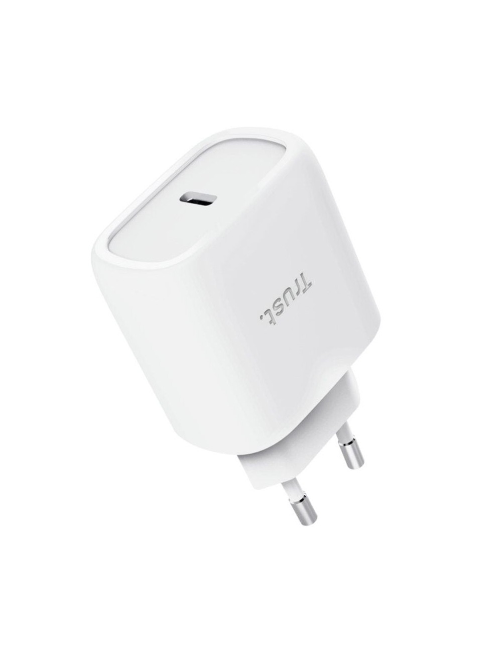 Cargador de Pared GaN Trust Maxo 45W/ 1xUSB Tipo-C/ Incluye Cable USB Tipo-C/ 45W