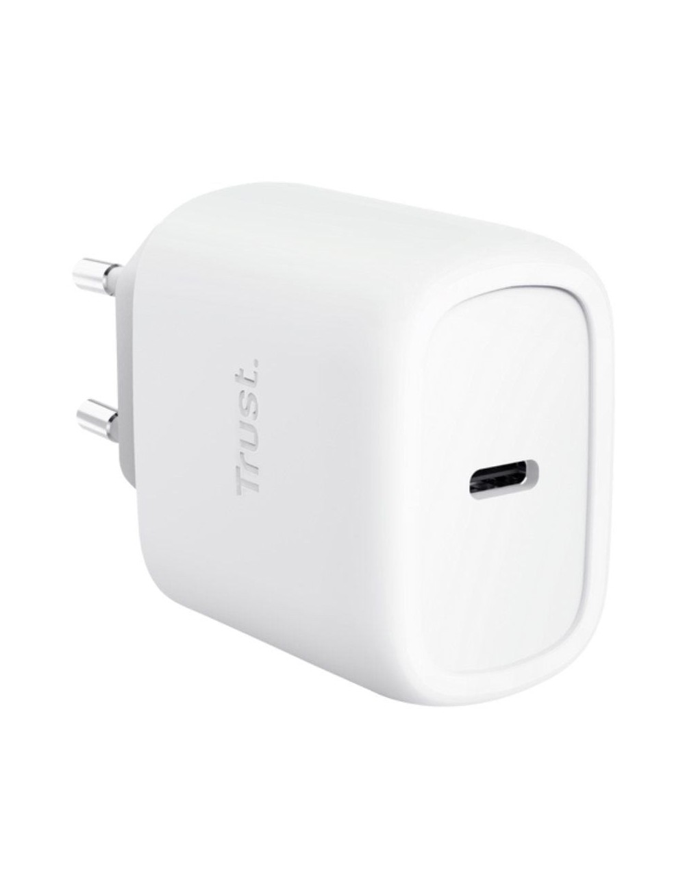 Cargador de Pared GaN Trust Maxo 45W/ 1xUSB Tipo-C/ Incluye Cable USB Tipo-C/ 45W