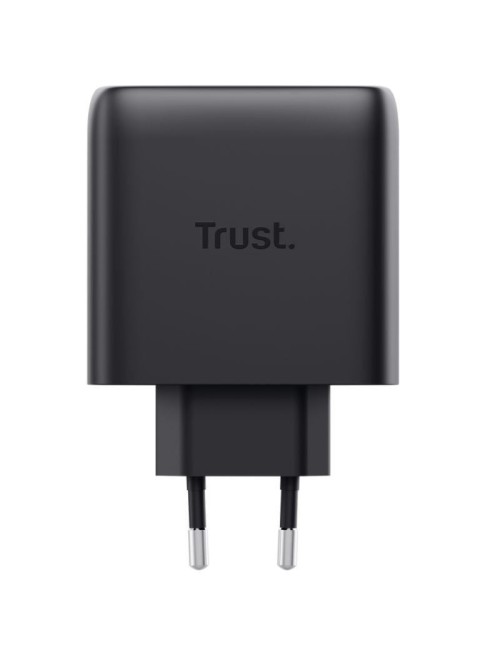 Cargador de Pared GaN Trust Maxo 65W 26067/ 3xUSB Tipo-C/ 1xUSB/ Incluye Cable USB Tipo-C/ 65W
