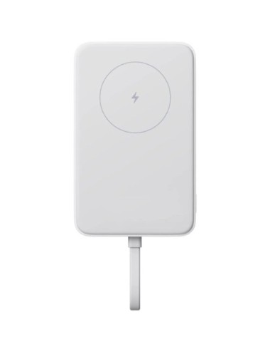 Powerbank 10000mAh Xiaomi 33W Magnetic Power Bank 10000 (Integrated Cable)/ Wireless/ Blanca