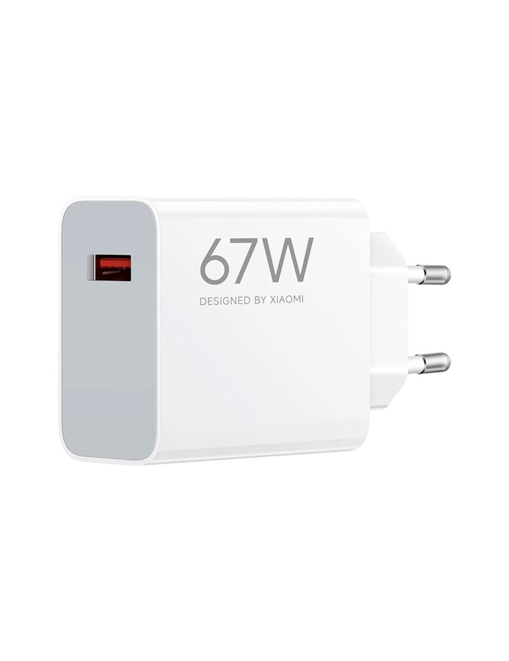 Cargador de Pared Xiaomi 67W HyperCharge Combo (Type-A)/ 1xUSB + Cable USB Tipo-C/ 67W
