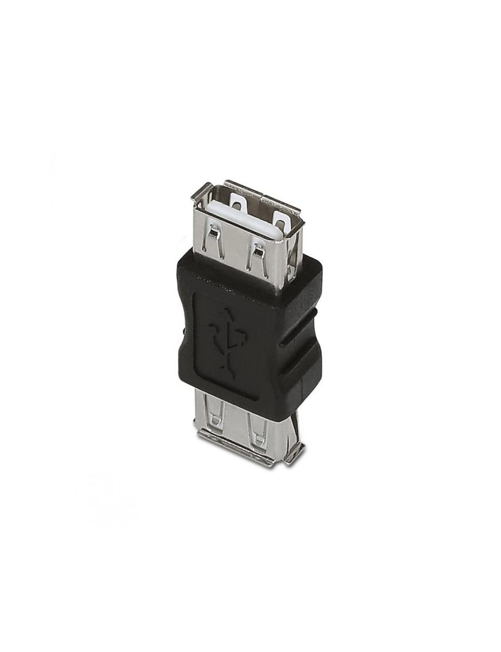 Adaptador USB 2.0 Aisens A103-0037/ USB Hembra - USB Hembra