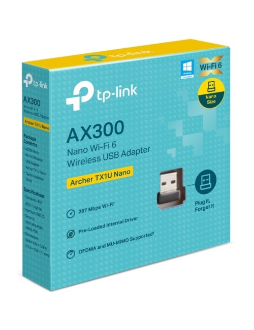 Adaptador USB - WiFi TP-Link Archer TX1U Nano