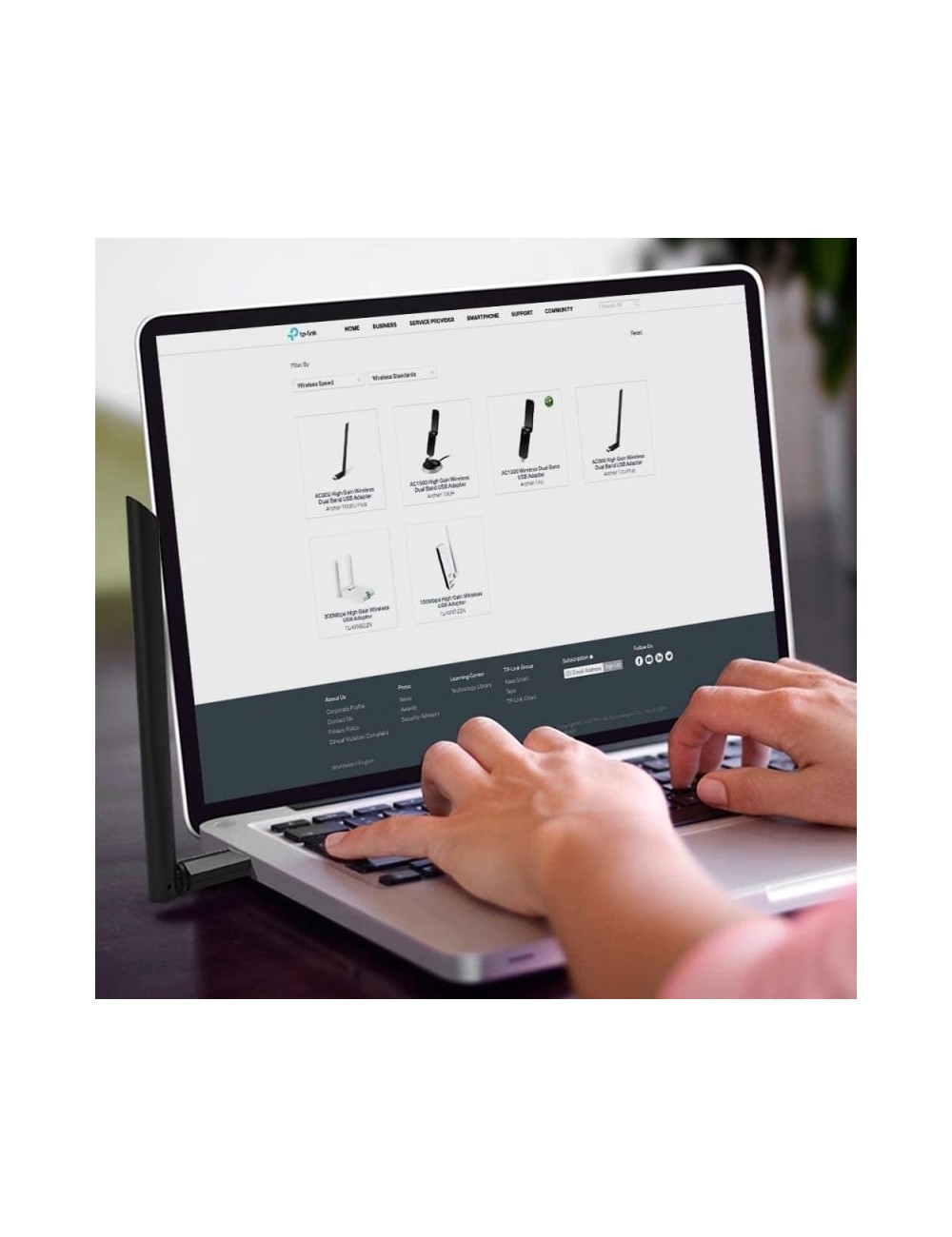 Adaptador USB - WiFi TP-Link Archer T3U Plus/ 867Mbps