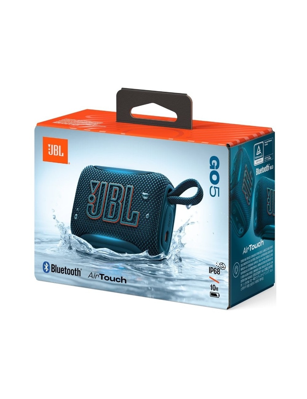 Altavoz con Bluetooth JBL GO 5/ 4.8W/ 1.0/ Azul
