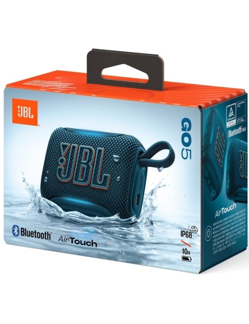 Altavoz con Bluetooth JBL GO 5/ 4.8W/ 1.0/ Azul