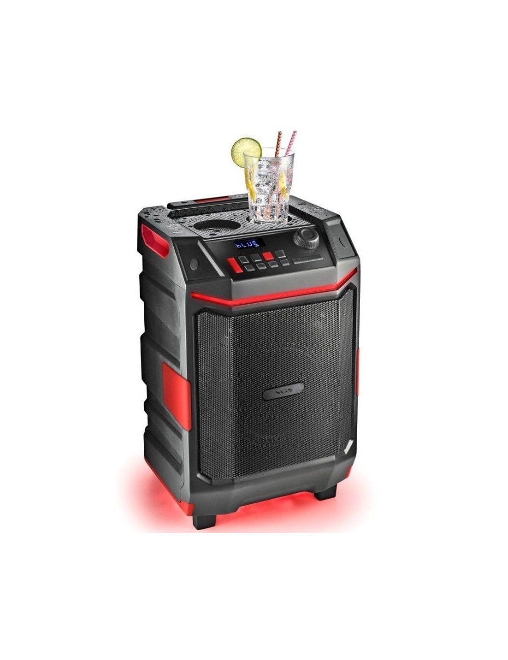 Altavoz Portable con Bluetooth NGS Wild Bash/ 300W