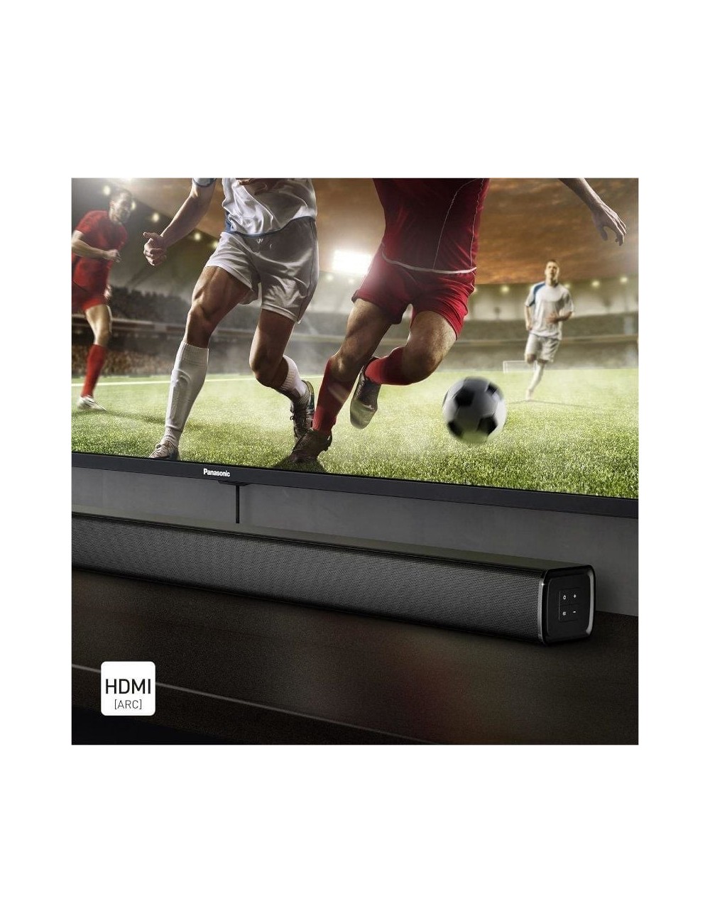 Barra de Sonido con Bluetooth Panasonic SC-HTB150/ 100W/ 2.1