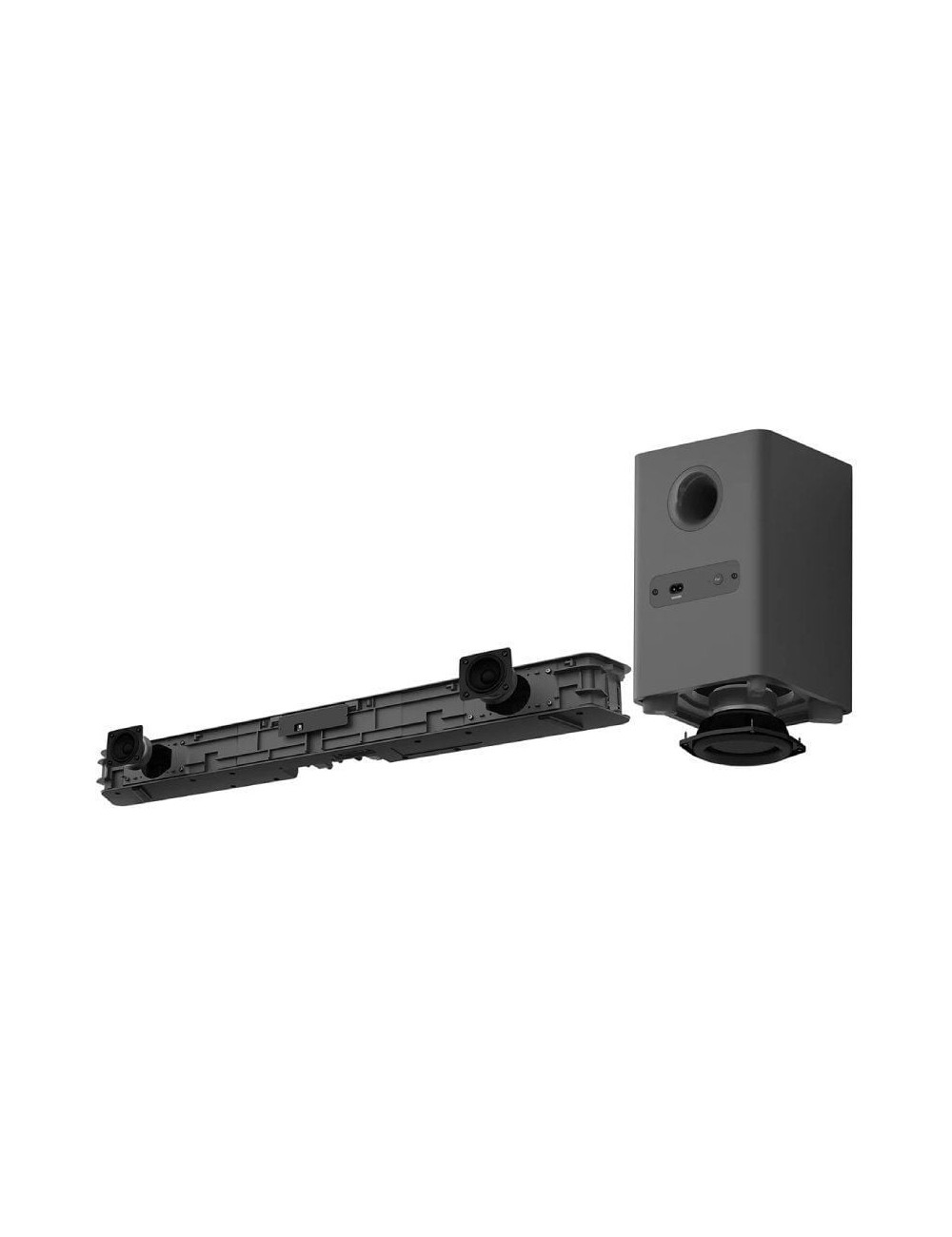 Barra de Sonido con Bluetooth Philips TAB5309/10/ 240W/ 2.1/ Negra