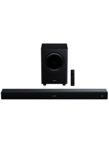 Barra de Sonido con Bluetooth Xiaomi Soundbar Pro 2.1ch/ 300W/ 2.1/ Negra