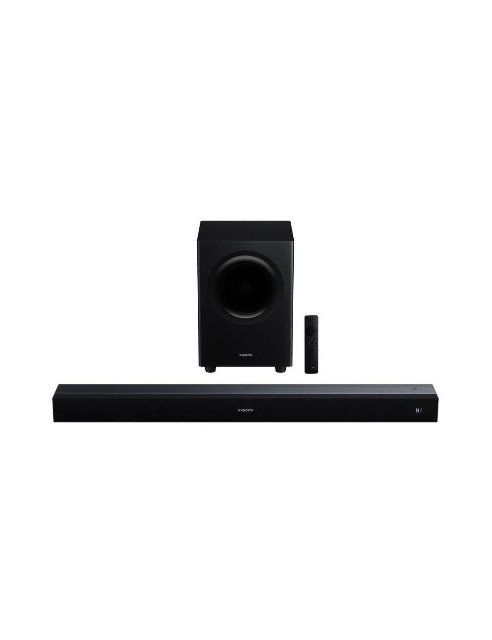 Barra de Sonido con Bluetooth Xiaomi Soundbar Pro 2.1ch/ 300W/ 2.1/ Negra