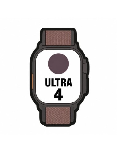 Apple Watch Ultra 4/ GPS/ 49mm/ Caja de Titanio Negro/ Correa Loop Alpine Burdeos L