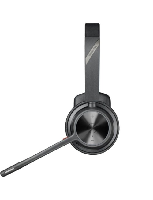Auricular Inalámbrico Poly Voyager 4310 + Adaptador BT700 + Base de Carga/ con Micrófono/ Bluetooth/ Negro