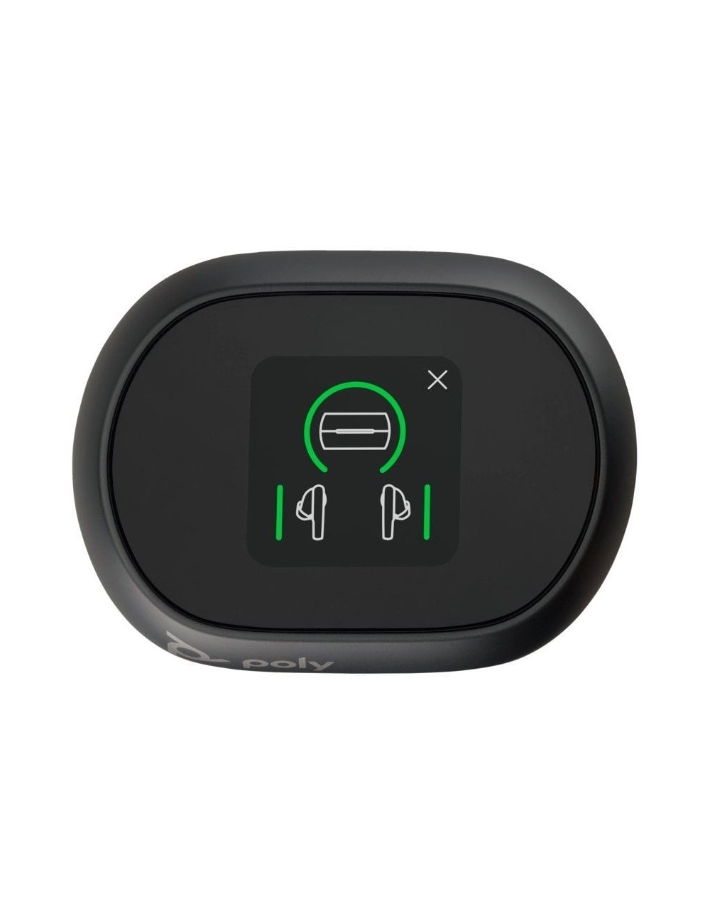 Auriculares Bluetooth Poly Voyager Free 60+ UC M con estuche de carga + Adaptador BT700/ Autonomía 10h/ Negros