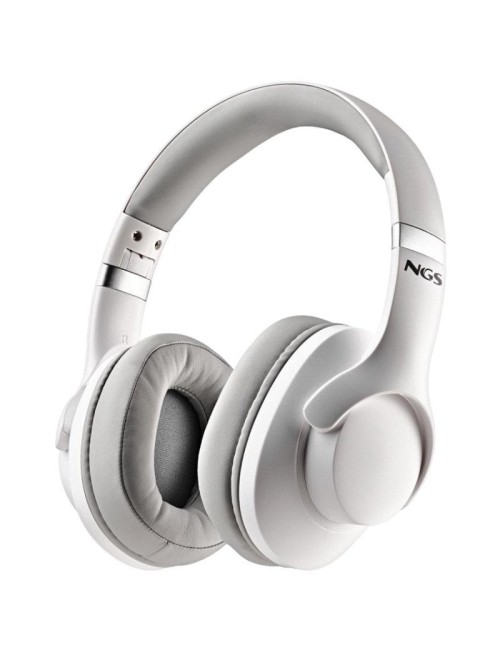 Auriculares Inalámbricos NGS Artica Storm/ con Micrófono/ Bluetooth/ Blancos