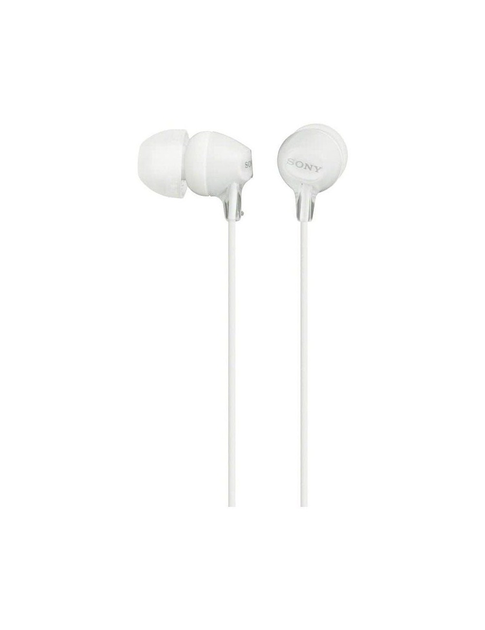Auriculares Intrauditivos Sony MDR-EX15AP/ con Micrófono/ Jack 3.5/ Blancos