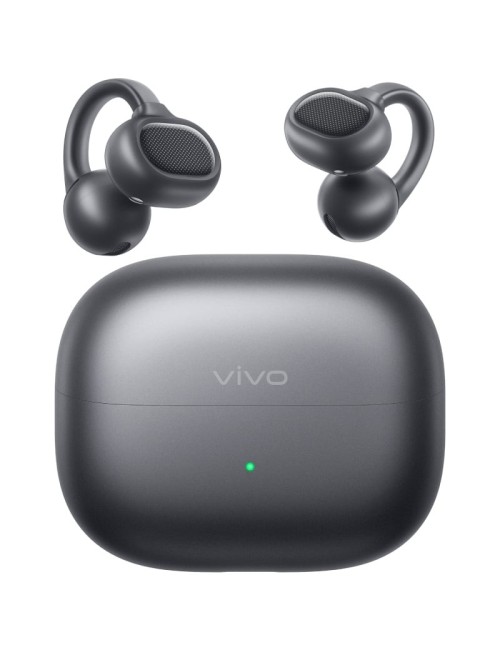Auriculares Deportivos Bluetooth Vivo Buds Clip con estuche de carga/ Autonomía 10h/ Negros