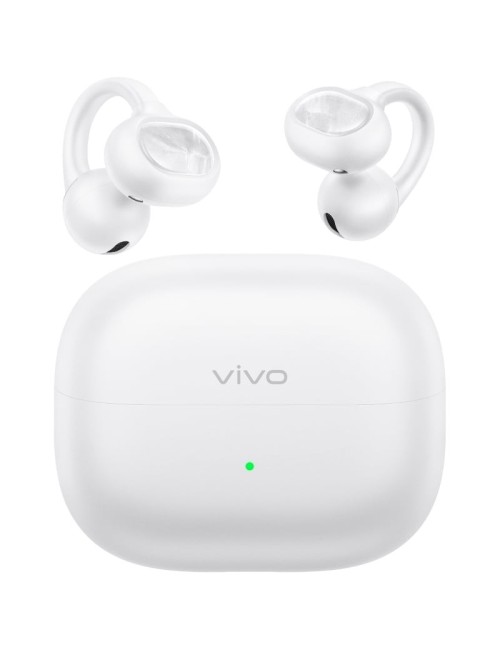 Auriculares Deportivos Bluetooth Vivo Buds Clip con estuche de carga/ Autonomía 10h/ Blancos