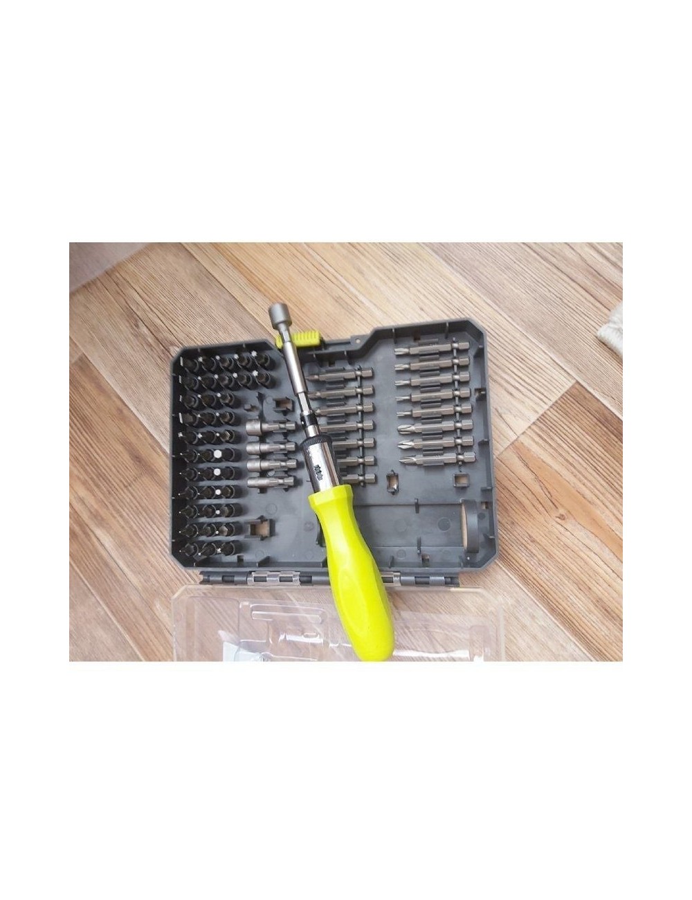 Estuche de 59 Puntas para Atornillar Ryobi RAK59SD / Incluye Destornillador