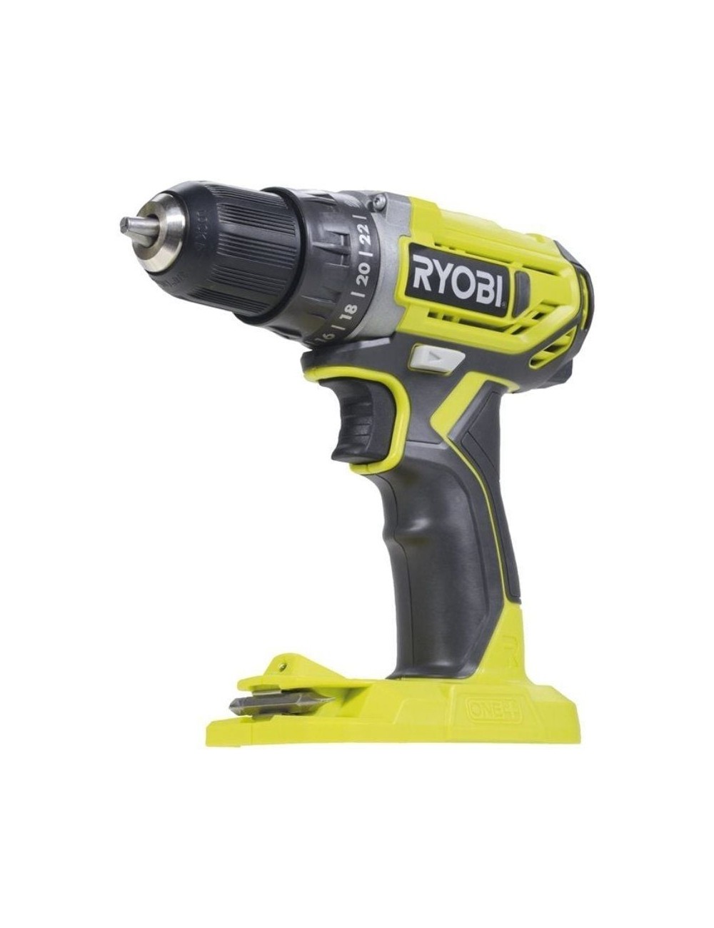 Taladro-Atornillador Sin Cable Ryobi ONE+ R18DD2-220S/ 2 baterías 18V 2,0 Ah/ Cargador 1,5 A/ Bolsa de Transporte