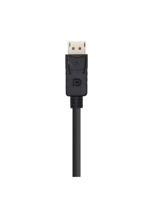 Cable DisplayPort 1.2 4K Aisens A124-0387/ DisplayPort Macho - DisplayPort Macho/ Hasta 5W/ 2300Mbps/ 5m/ Negro