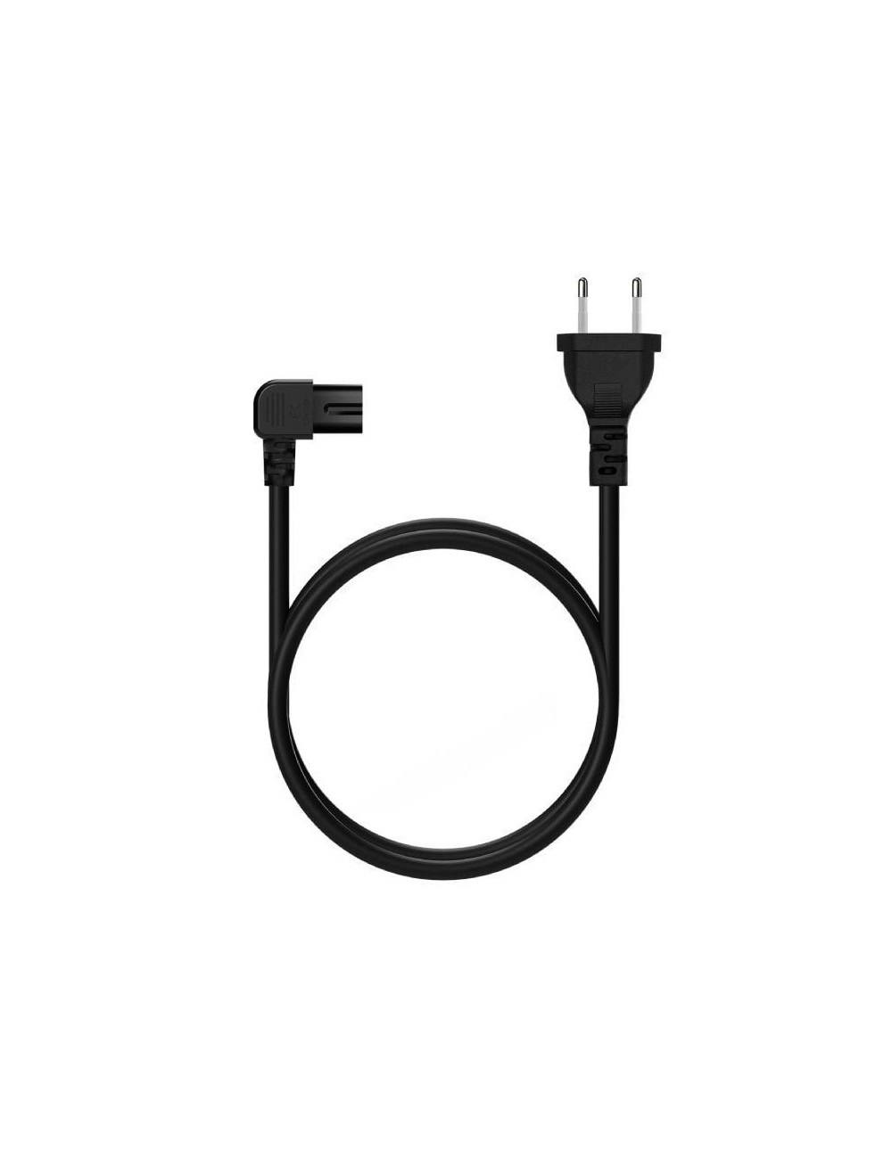 Cable Alimentación Forma 8 Aisens A132-0599/ CEE7/16 Macho - C7 Hembra/ Hasta 1500W/ 3m/ Negro