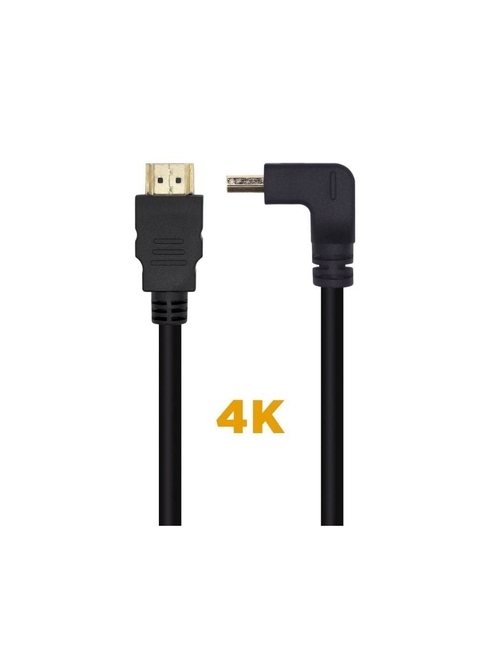 Cable HDMI 2.0 4K Aisens A120-0457/ HDMI Macho - HDMI Macho/ 2m/ Negro