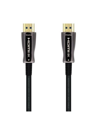 Cable HDMI 2.1 AOC 8K Aisens A153-0516/ HDMI Macho - HDMI Macho/ 15m/ Negro