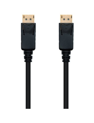 Cable DisplayPort 1.2 4K Nanocable 10.15.2310/ DisplayPort Macho - DisplayPort Macho/ 10m/ Negro